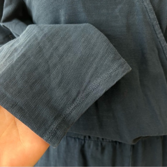 Anthropologie Nation LTD Ronda Jumpsuit Long Sleeve Puff Shoulder Made in Peru M - Picture 12 of 16